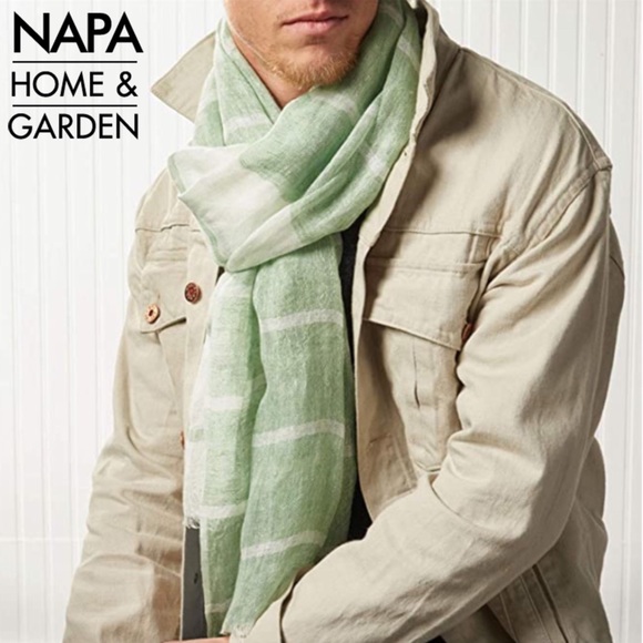 Napa Valley Threads Double Up Linen Scarf